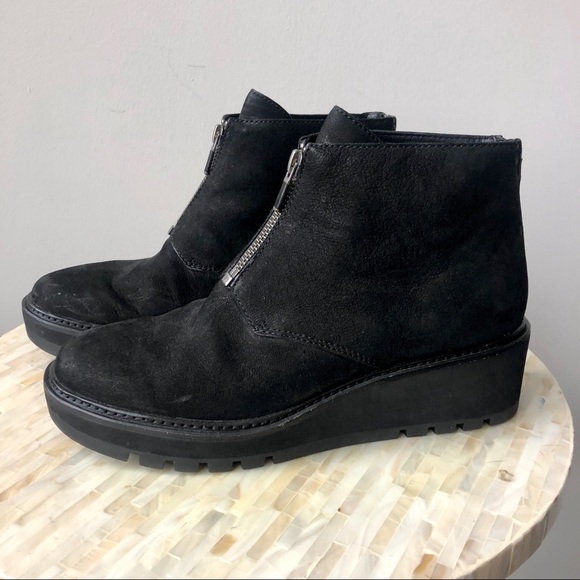 eileen fisher casey wedge boot
